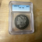 Morgan Dollar 1892-CC ICG G6 Silver $1 Carson City Circulated KM#110 Coin