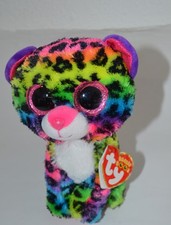 Ty Beanie Boos Leopard Dotty LEOPARD BUNT 15cm Plüschfigur Glubschi