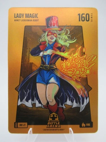 2025 Bo Jackson Battle Arena Alpha Update Lady Magic Orange Fire Debut SP OBF-27
