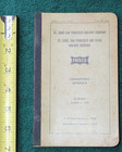 St Louis San Francisco Railroad StL SF & Texas Railway Frisco Conductor Schedule — photo 6
