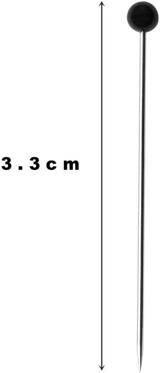 250 Pieces Sewing Pins Ball Glass Head Pins Straight Quilting Pins for