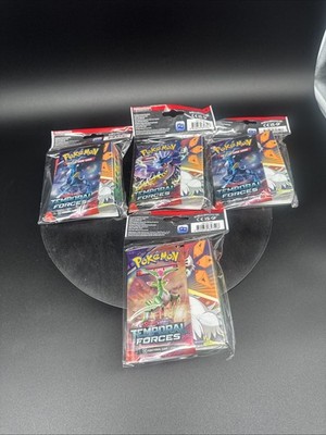 Pokemon Scarlet & Violet Temporal Forces - MINI ALBUM PORTFOLIO w/ Booster Pack