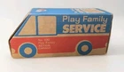 Vintage 1970 Little People #930 Cardboard Service Van for Action Garage Box Only