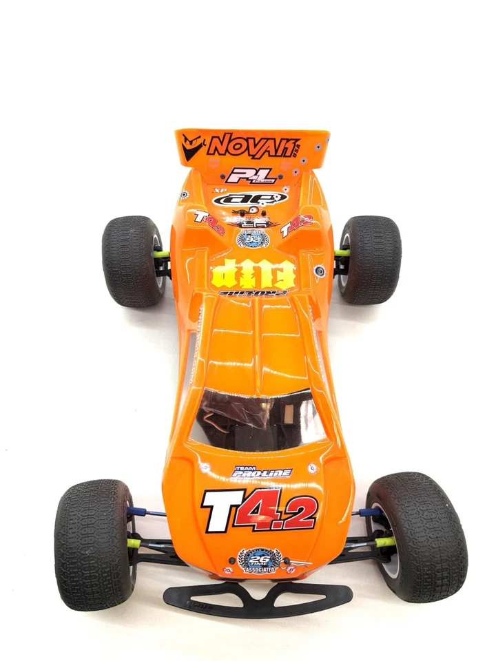 Team Associated RC10T4.2 With Upgrades  Stadium Truck,New Build,Custom Paint - Image 3 of 4