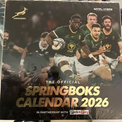 Springbok 2026 Rugby Calendar