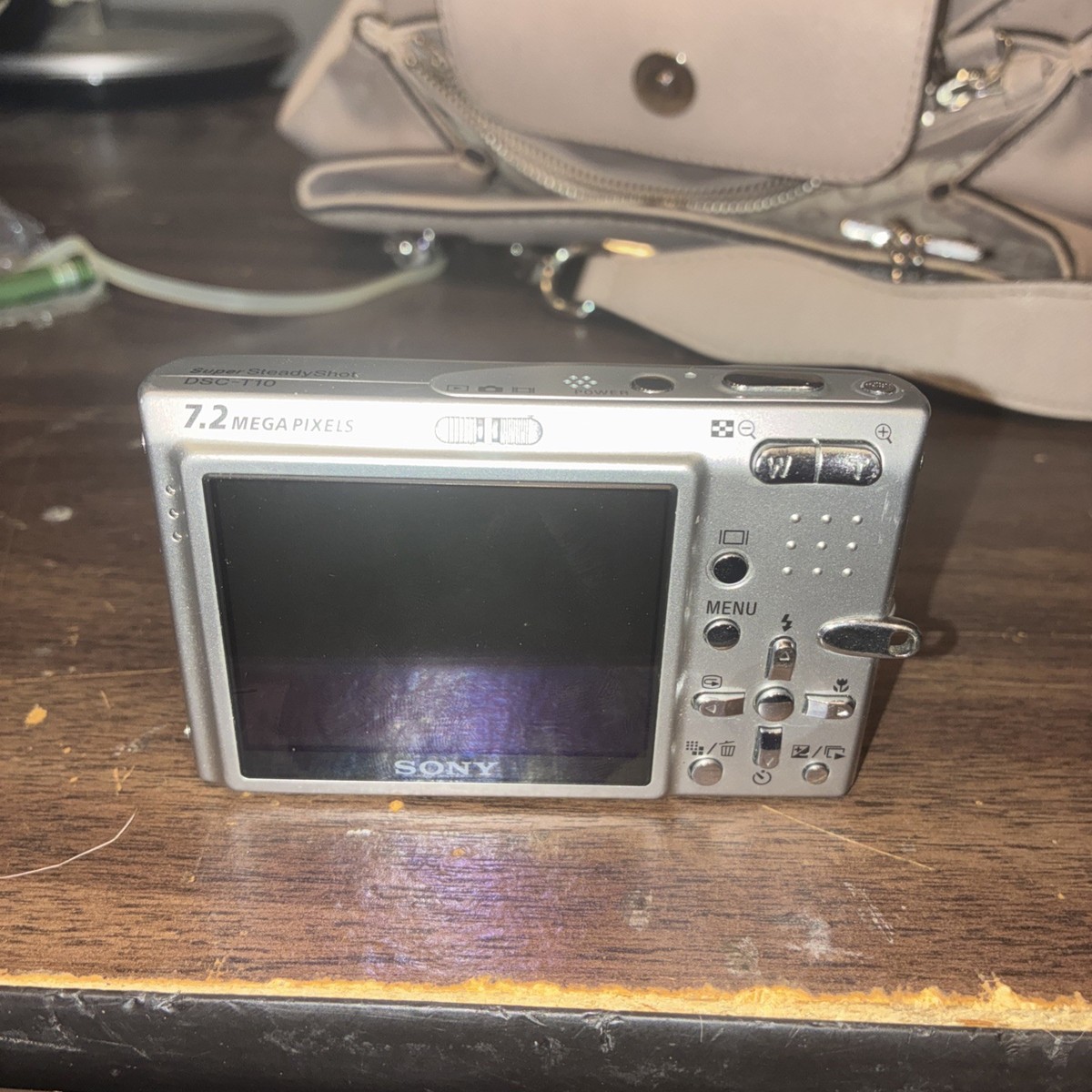 Sony Cyber-shot DSC-T10 7.2MP Digital Camera - For Parts - Read