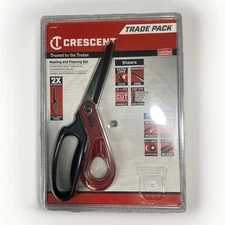 Crescent Wiss 10 Inch Titanium Coated Tradesman Shears Scissors CW10TM