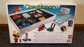LEGO CREATIONARY #3844 Family Board Game Sealed New In Box!