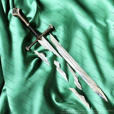 Broken Narsil Sword Isildur Elendil  LOTR Reforged Destiny Collectible Gifts Him