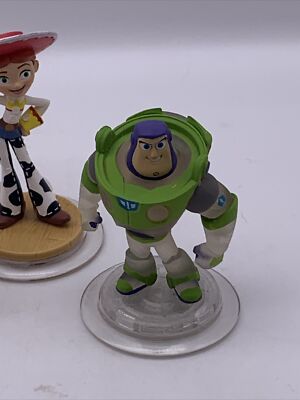Disney Infinity Toy Story Character Lot Buzz Lightyear Woody Jesse