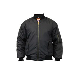 Men's Heavy Padded MA1 Type Army Biker Doorman Bomber Jacket Coat Size S-5XL