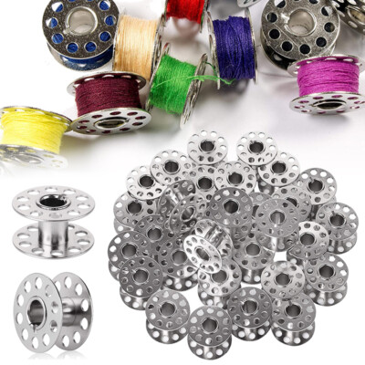 10-50 Stück Nähmaschinenspulen Spulen Metallspule für Brother Janome Singer