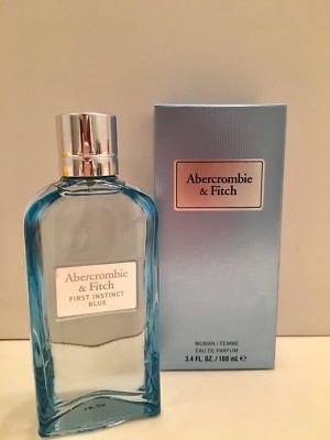 ABERCROMBIE & FITCH FIRST INSTINCT BLUE 3.4 OZ / 100 ML EDP SPRAY