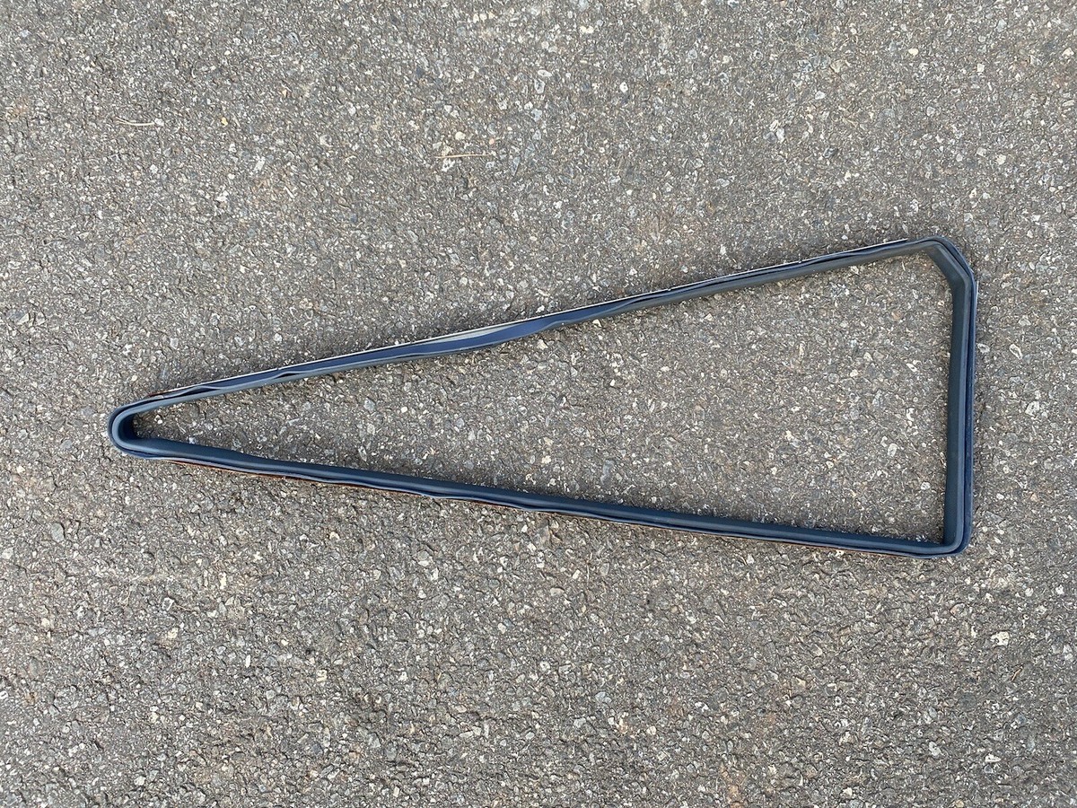 1984-89 Nissan Z31 300ZX OEM LH RH Blue Rear Quarter Window Trim