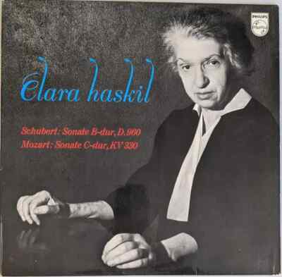 LP Schubert / Mozart / Clara Haskil Sonate B-Dur D.960 / Sonate C-Dur KV 330
