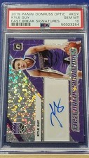 Kyle Guy - 2019 Donruss Optic Fast Break Signatures Autograph   PSA 10  