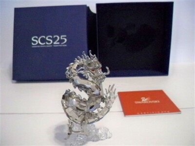 SWAROVSKI DRAGON JUBILEE 1096752 SCS 25th ANNIVERSARY EDITION MIB