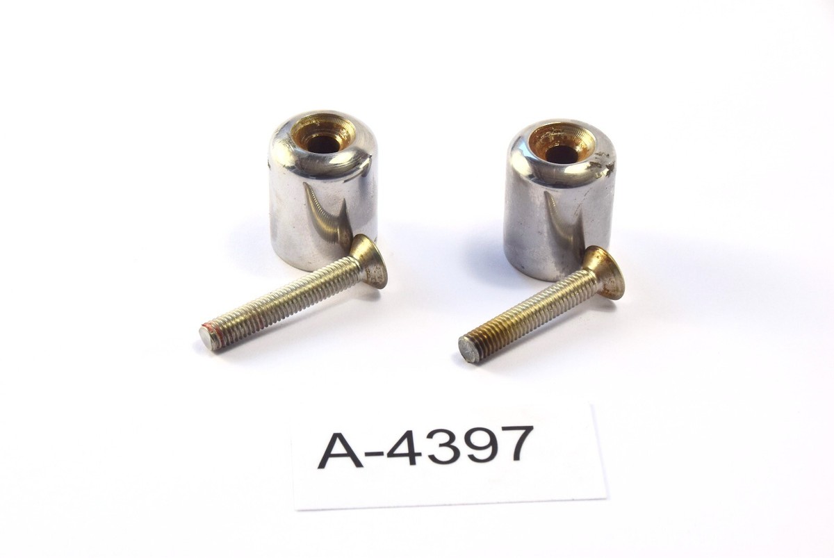 Kawasaki Ninja ZX-6R ZX600J Bj 1999 - handlebar weights A4397 | eBay