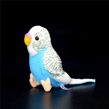 PLUSH CUDDLY CRITTERS 2 COLORS GREEN OR BLUE BUDGERIGAR SOFT TOY BUDGIE  GIFT
