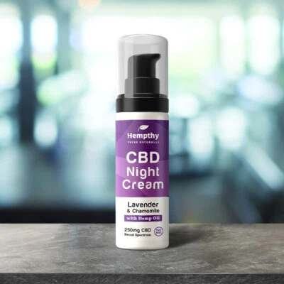 HEMPTHY CBD Night Cream - Full Spectrum - 250mg - 50g