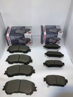 Front and Rear Brake Pads Fits Nissan Qashqai J11 2014-2021