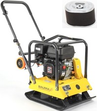 Rüttelplatte Rüttler 104 kg Komplettset Matte Fahrwerk Ersatzluftfilter