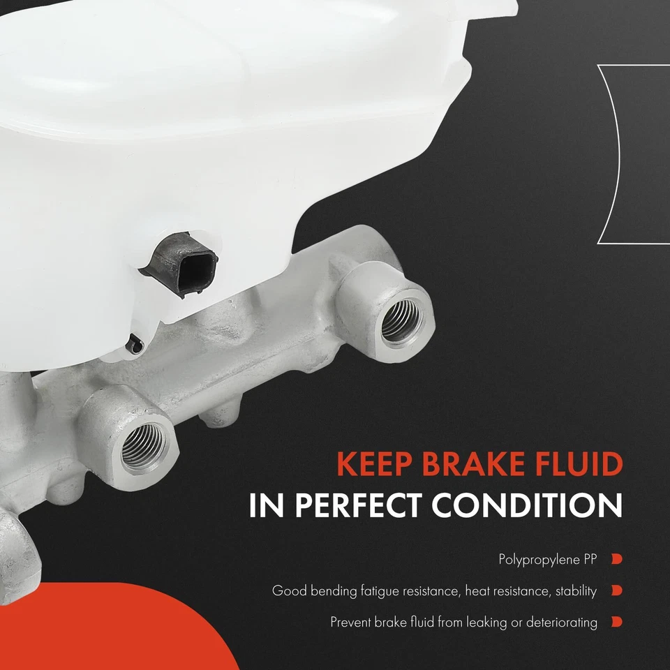 Cilindro mestre de freio A-Premium com reservatório e sensor para Acura TSX 2004-2005 - Imagem 3 de 4