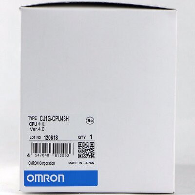 Omron CJ1G-CPU43H CPU Unit New One CJ1GCPU43H Expedited Shipping