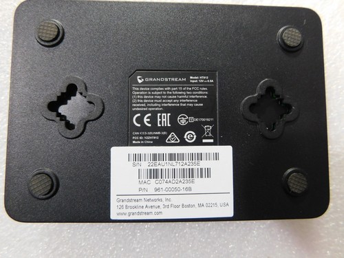 Grandstream HT812 Analog Telephone Adapter 2 FXS Port ATA W/NAT Router - Photo 3/3