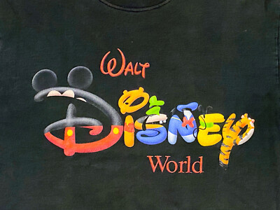 Vintage 90's Mickey Inc Walt Disney World T-Shirt Goofy Donald