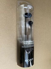 Sony noise isolation earbuds mdr-ex15lp, Black
