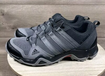 Adidas Terrex Ax2R Mens Sz8.5vGray Black Hiking Trail Running Shoes  Sneakers | eBay