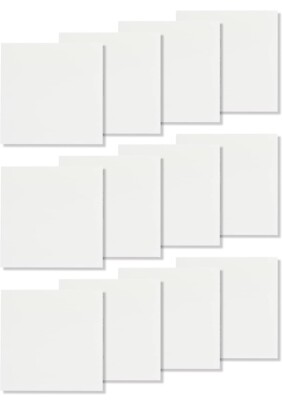 Clear Transparent Sticky Notes 3x3 Waterproof 600 Sheets See-Through Pads
