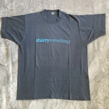 Vintage Thirty Something TV Show Drama Promo T-Shirt XL Black 80s Screen Stars