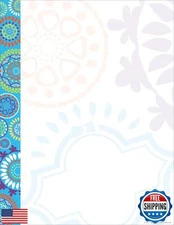 BARKER CREEK Designer Computer Paper, Moroccan, 8.5” x 11”, Decorative Printe