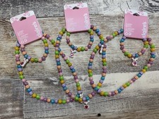 Bundle Of Three Sets Claire's Girls 2-Piece Easter Necklace Bracelet Set