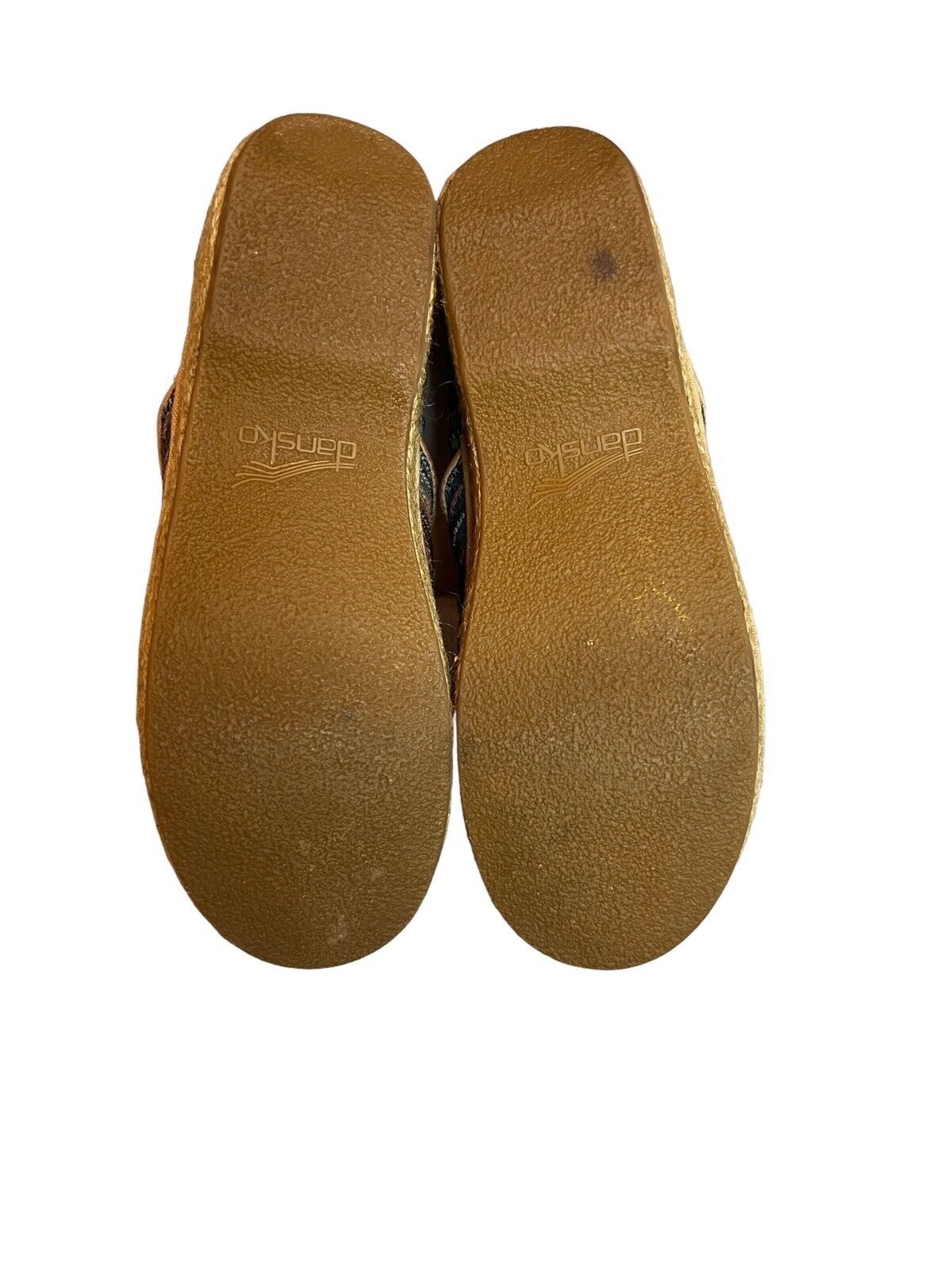 Dansko Jute Pro Clog Shoes Women’s Size 37 Multic… - image 3