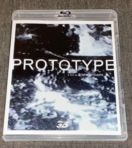 PRIVATE BLU-RAY Blake Williams: Prototype 3-D, EXPERIMENTAL, LTD ED. 1000 COPIES