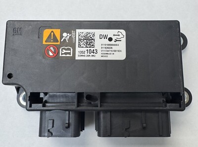 2017-24 GM BAG MODULE  SAFETY RESTAINT BAG SRS CONTROL MODULE UNIT 13521043
