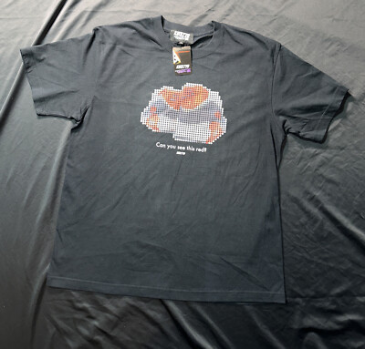 Kiks Tyo Black T shirt Tee Size XL Can You See This Red?