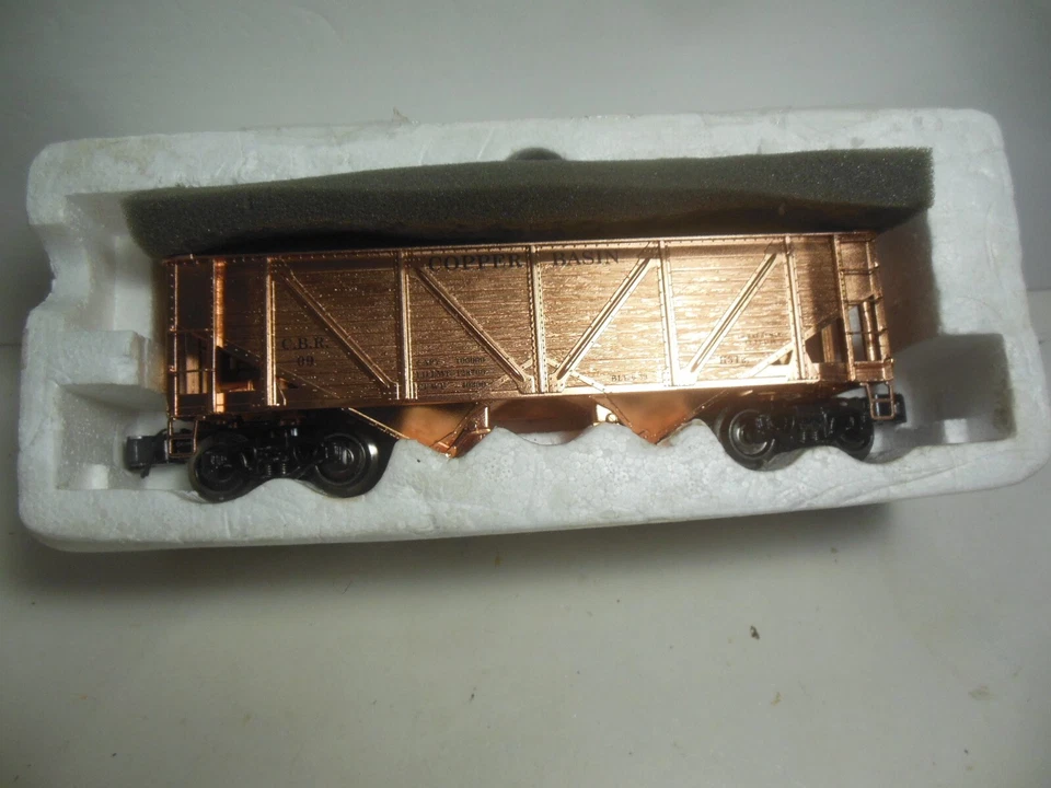K-line Lionel 6-21714 Copper Plate Basin Hopper Car Diecast Metal TCA Convention - Image 2 of 4