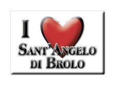 Calamita Sant'Angelo Di Brolo (ME) - Sicilia Magnete Da Frigo Souvenir Italia