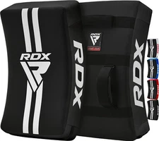 Muay Thai Kick Pad by RDX, MMA, Kick Shield, Focus Mitts, Kickboxing Arm Shield
