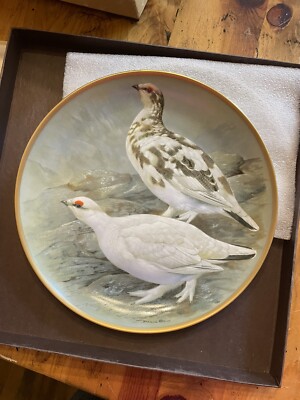 Game Birds of the World collector plates by Basil Ede For Franklin