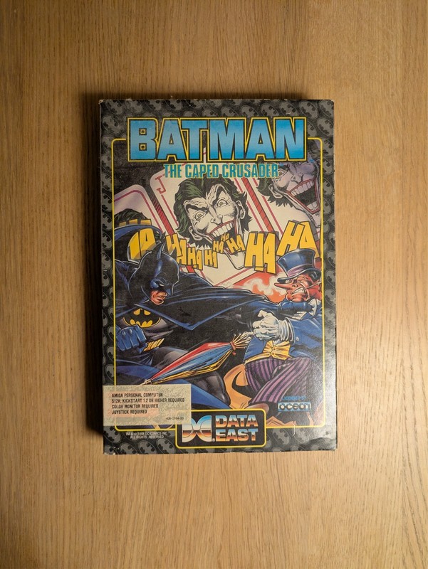 Data East Batman: The Caped Crusader Commodore Amiga. (Not Tested).