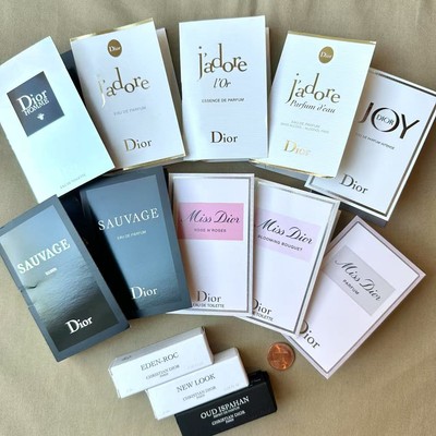 Dior Perfume Sample Vials Choose Scent & Combined Shipping(Miss Dior, Sauvage)