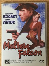 THE MALTESE FALCON DVD John Huston 1941 AS NEW! Humphrey Bogart Mary Astor