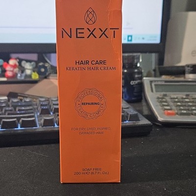 NEXXT Keratin Hair Cream Soap Free Repairing for Damaged Hair 200ml