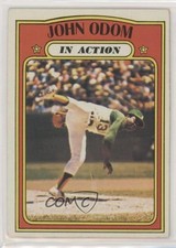 1972 Topps In Action Blue Moon Odom #558 0ae