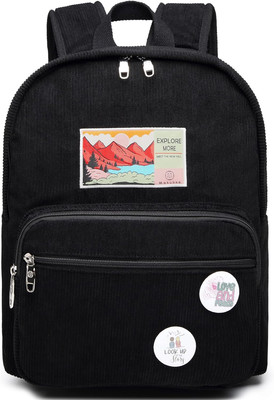 Makukke School Backpack for Women - Water Resistant College Bookbag with 15-Inch
